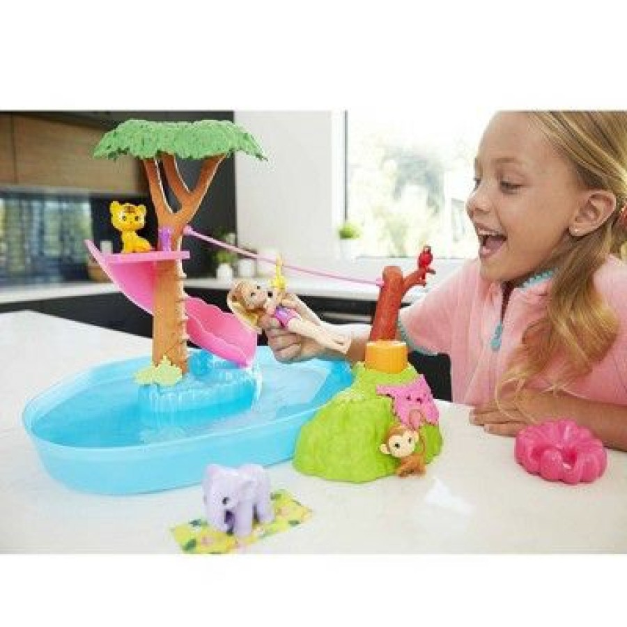 * Barbie And Chelsea The Lost Birthday Splashtastic Pool Surprise Playset