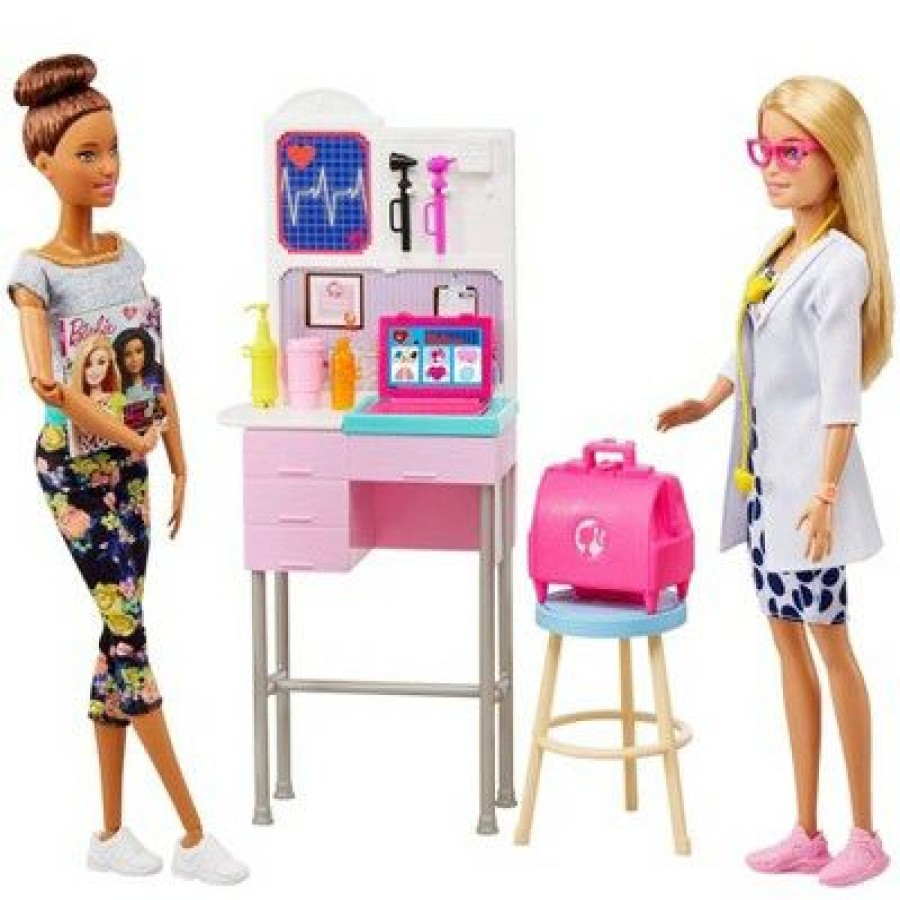 * Barbie Careers Medical Doctor Doll Playset