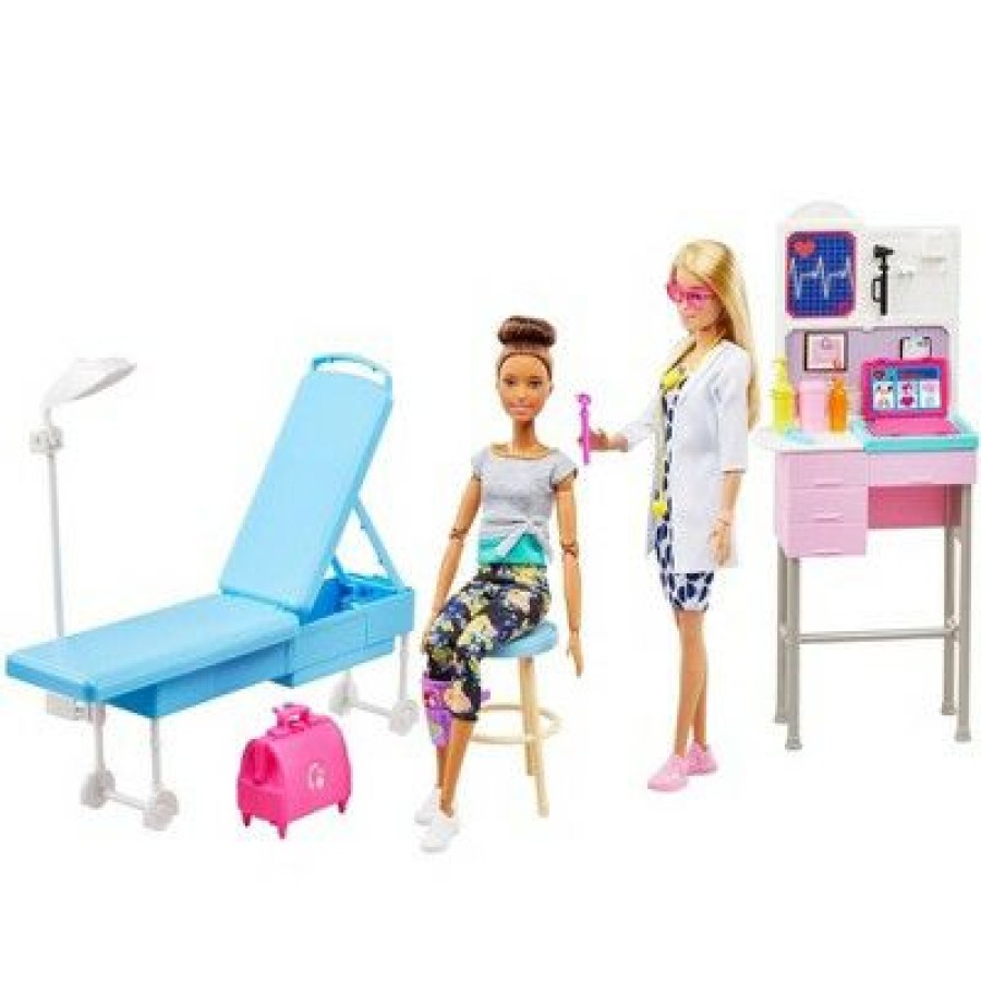 * Barbie Careers Medical Doctor Doll Playset