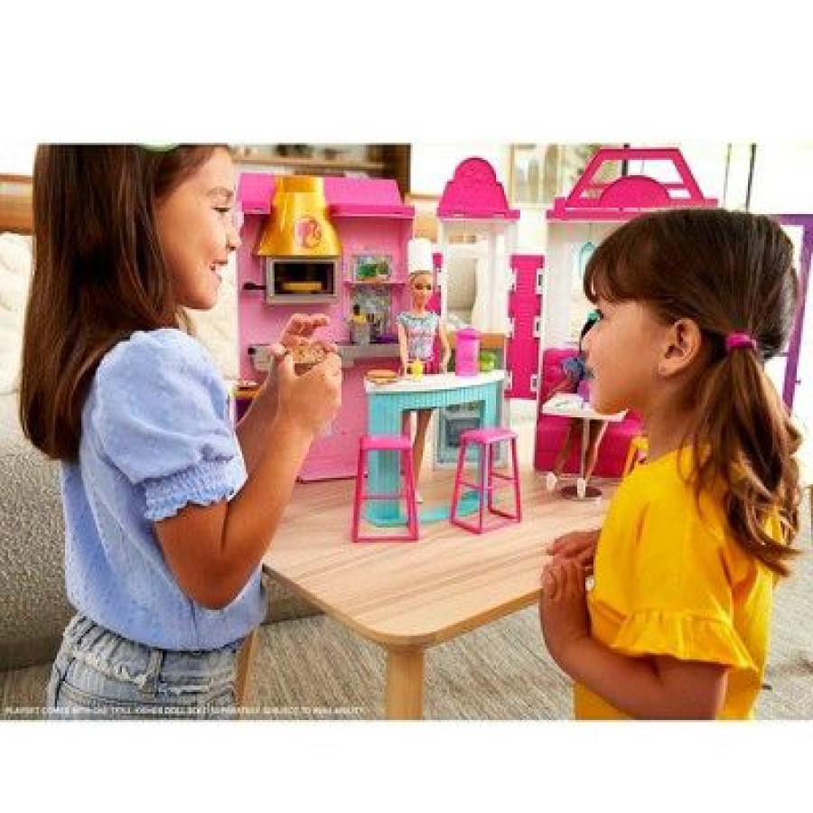 * Barbie Cook 'N Grill Restaurant Playset