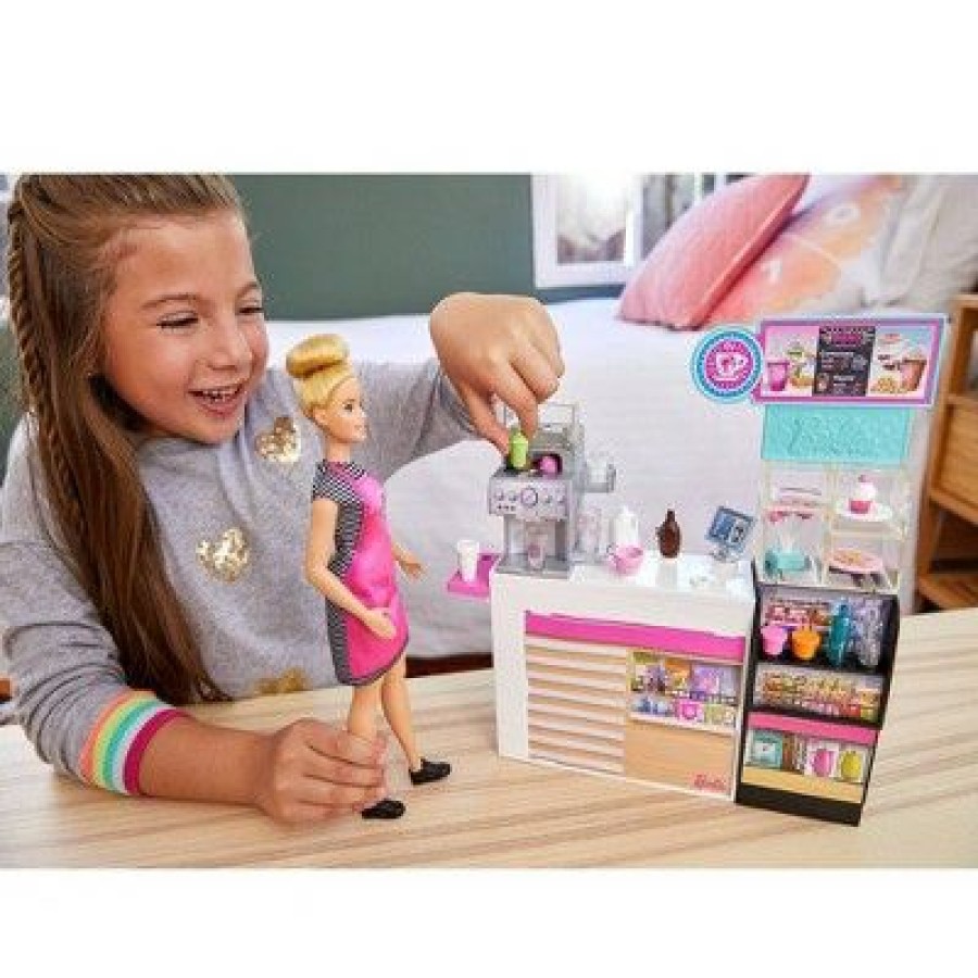 * Barbie You Can Be Anything Coffee Shop Playset