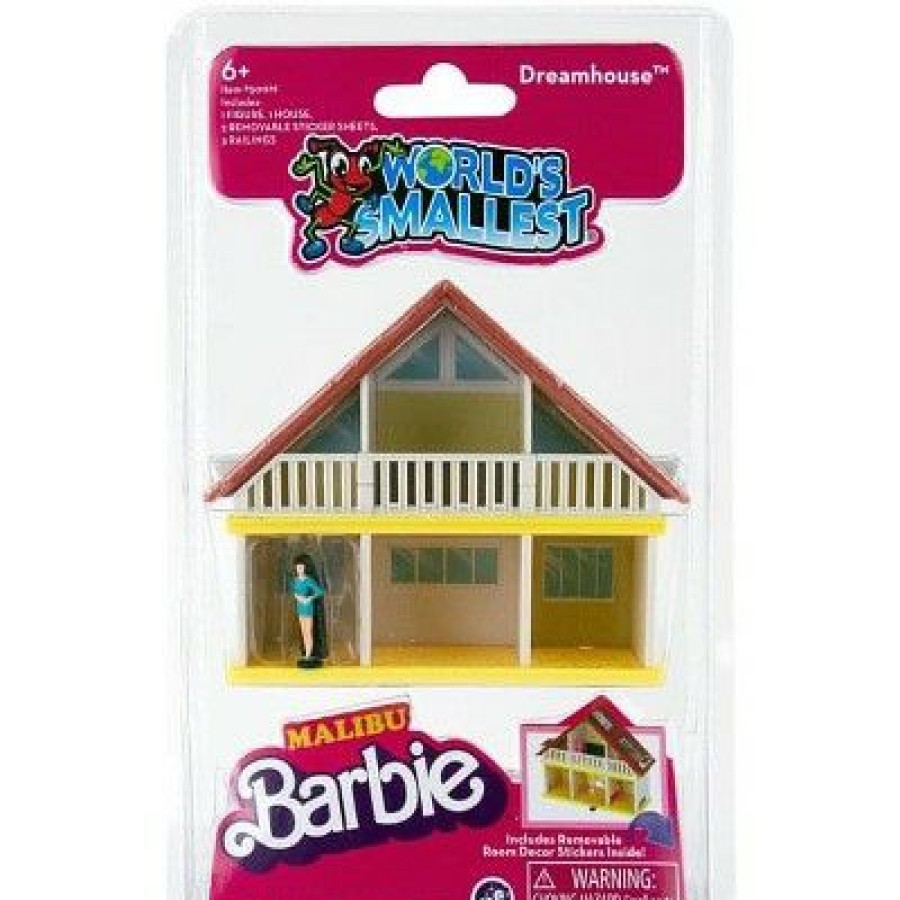 * Super Impulse Worlds Smallest Barbie Malibu Dream House (Assorted Figures)