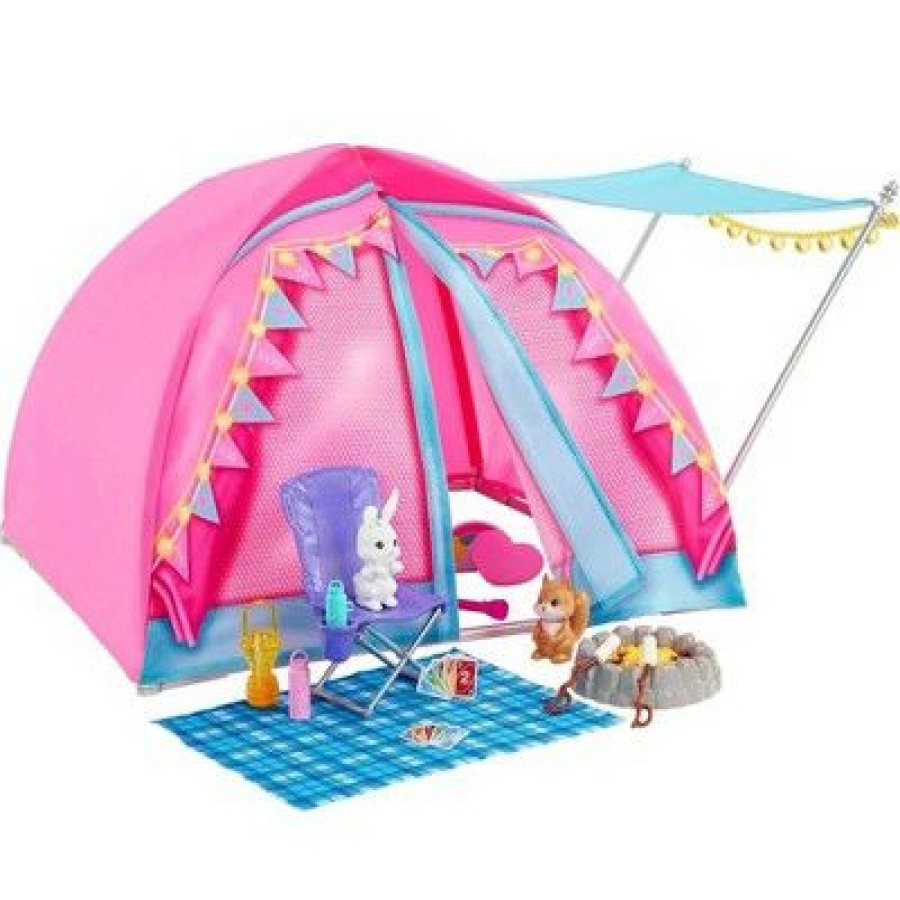 * Barbie It Takes Two Camping Playset