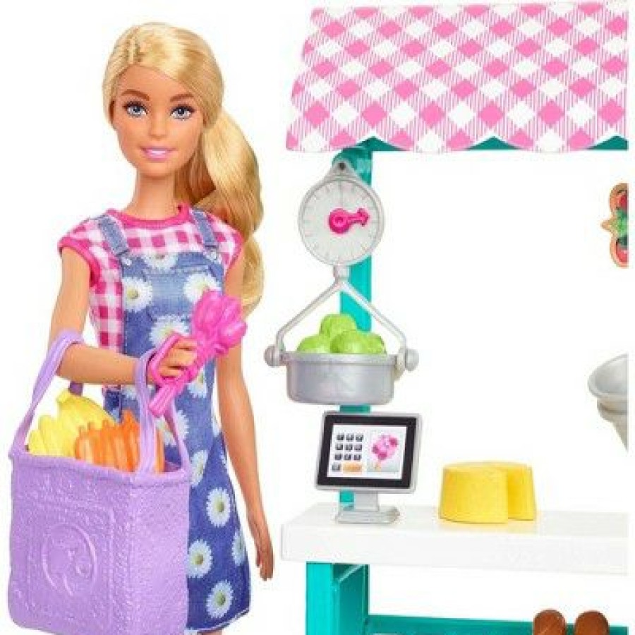 * Barbie Farmers Market Playset