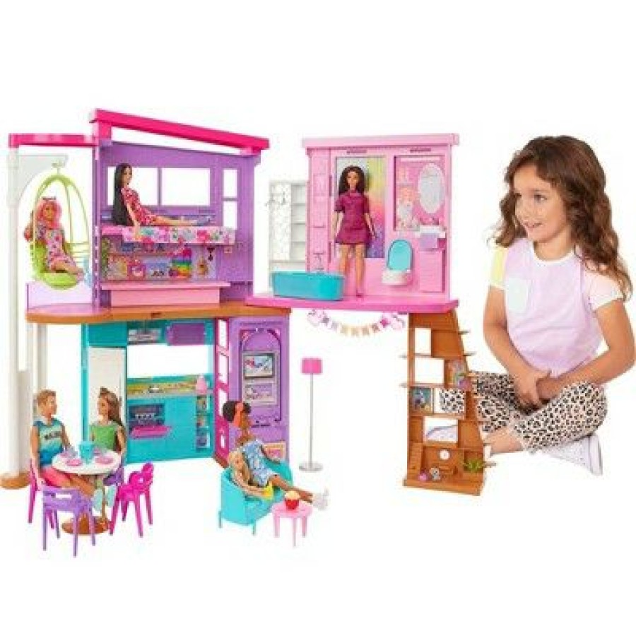 * Barbie Vacation House Playset