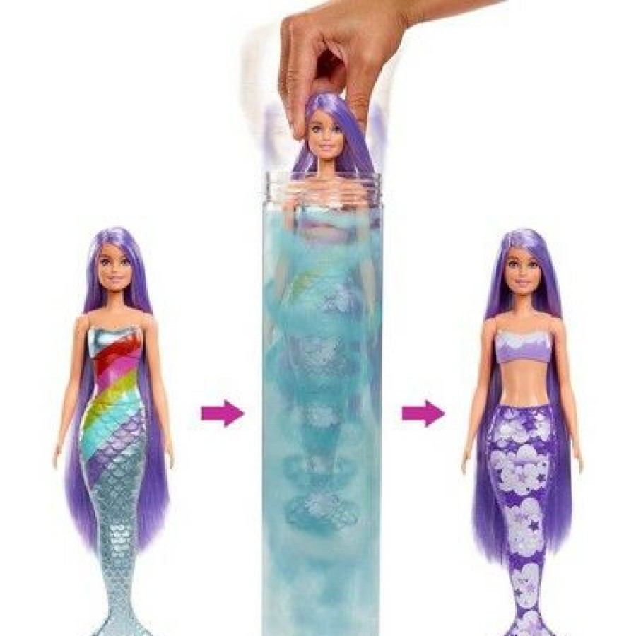 * Barbie Color Reveal Doll Rainbow Mermaid