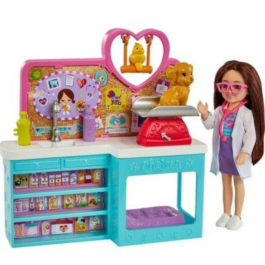 * Barbie Chelsea Pet Vet Doll Playset