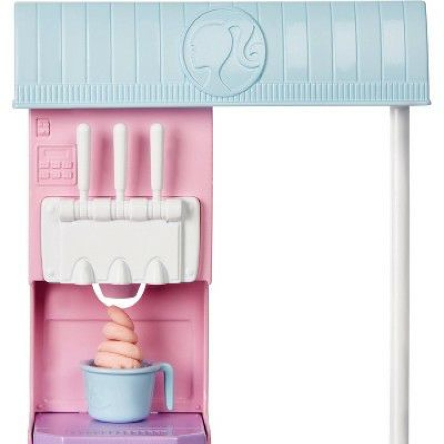 * Barbie Ice Cream Shop Playset