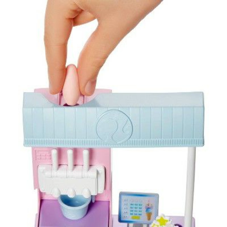 * Barbie Ice Cream Shop Playset