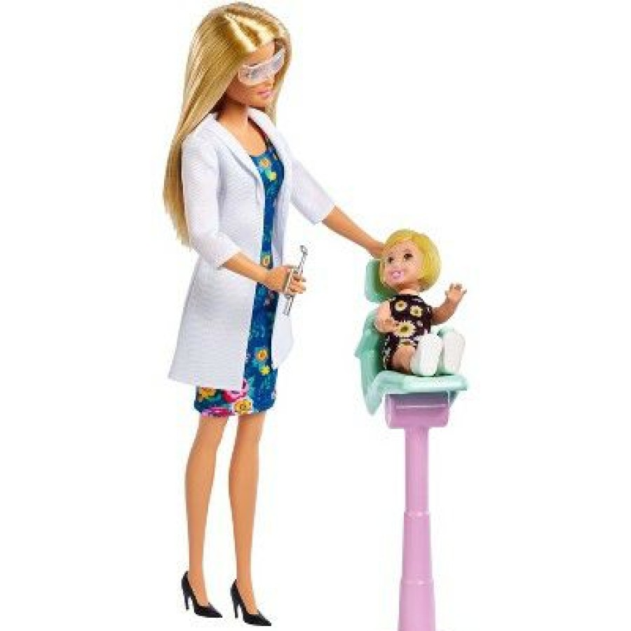 * Barbie Dentist Doll & Playset Blonde