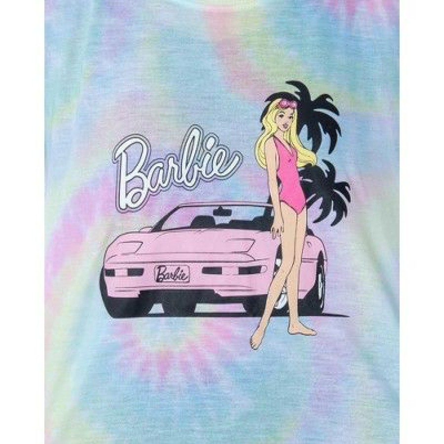 * Intimo Barbie Women'S Malibu Barbie And Pink Corvette Nightgown Sleep Shirt