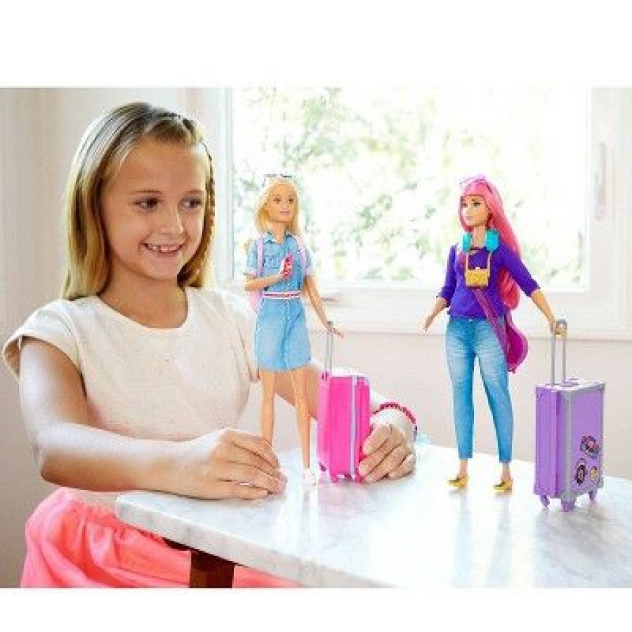 * Barbie Travel Doll & Puppy Playset