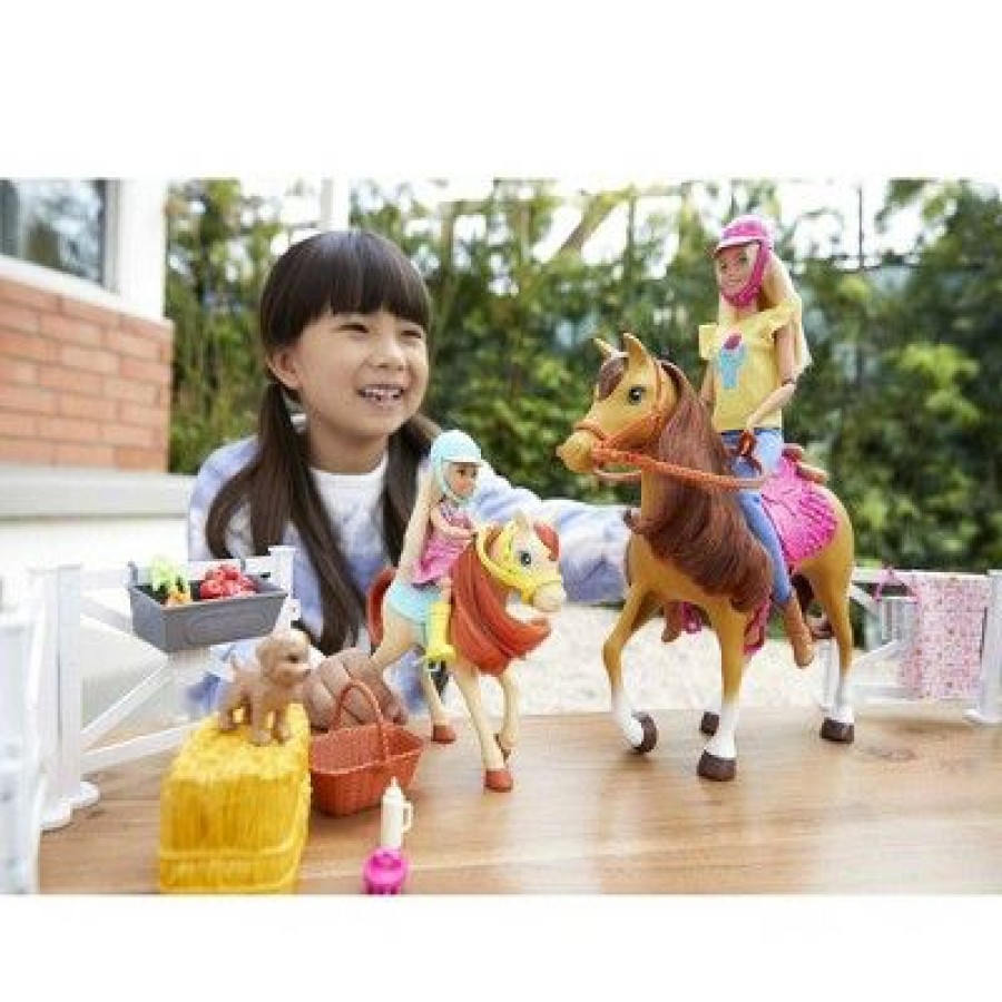 * Barbie Hugs 'N' Horses Playset