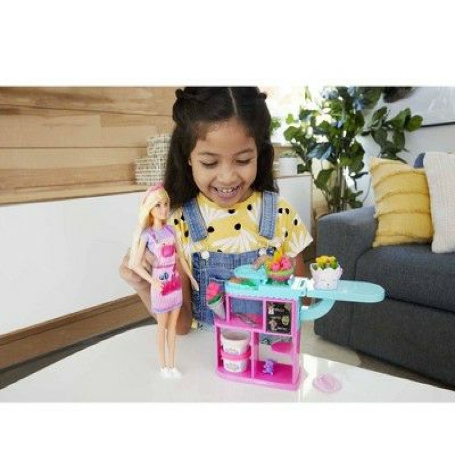 * Barbie Careers Florist Doll Playset