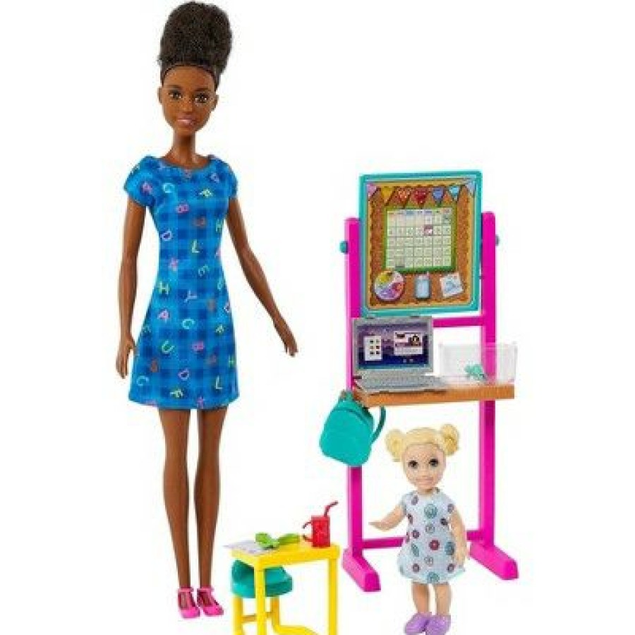 * Barbie Teacher Playset Brown Hair