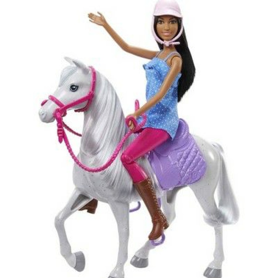 * Barbie And Horse Playset