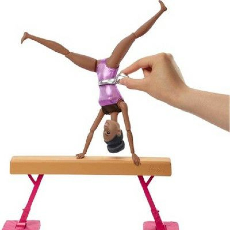 * Barbie Gymnastics Playset