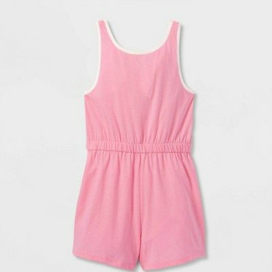 * Girls' Barbie 'Together We Shine' Romper Pink