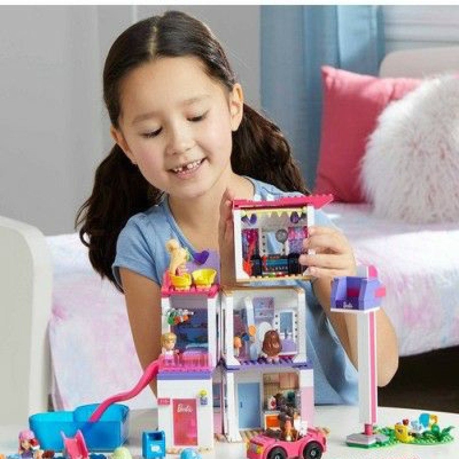 * Mega Construx Mega Barbie Color Reveal Dreamhouse Building Set 545Pcs