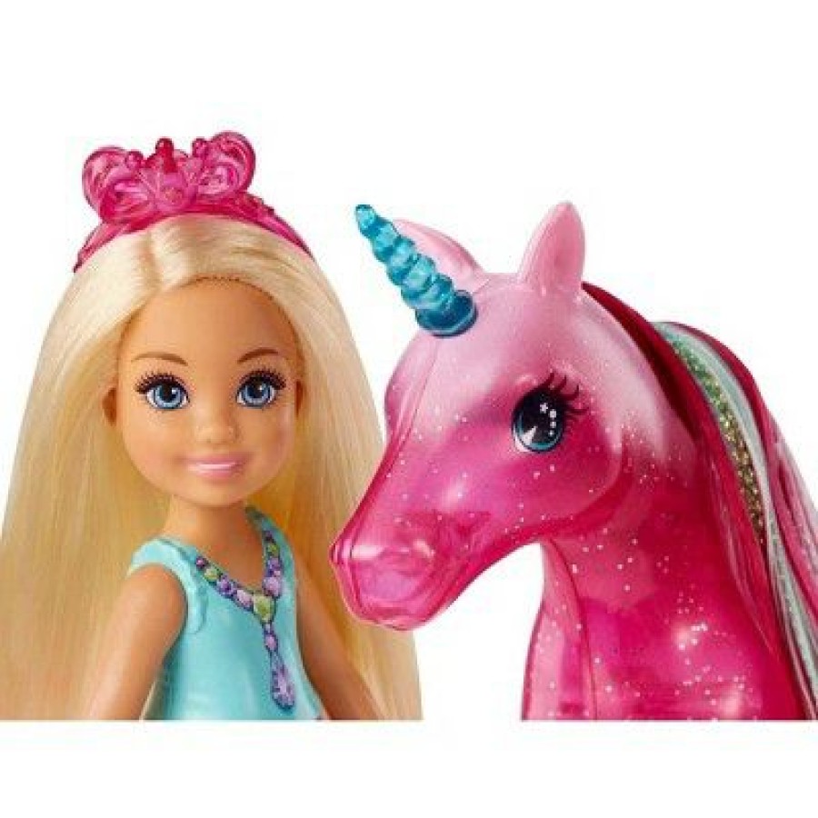 * Barbie Dreamtopia Chelsea Doll And Unicorn — Takkioutlet