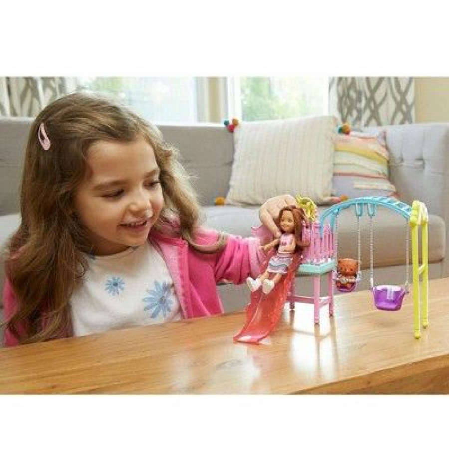 * Barbie Club Chelsea Swingset Playset