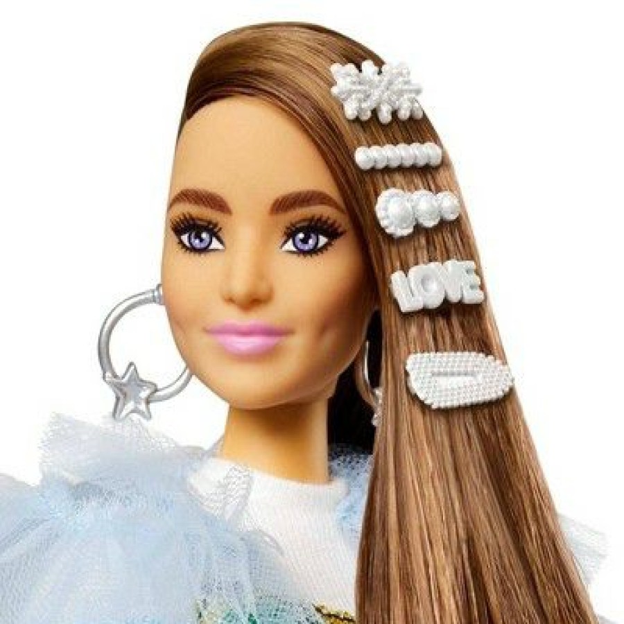 * Barbie Extra Doll Shine Bright Like The Stars Ruffle Coat