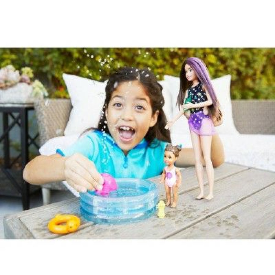 * Barbie Skipper Babysitters Inc Dolls And Playset Pool