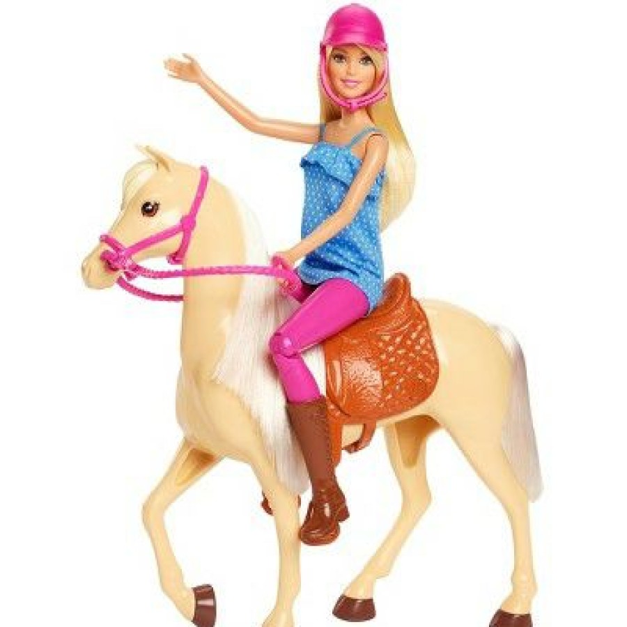 * Barbie Doll & Horse Blonde