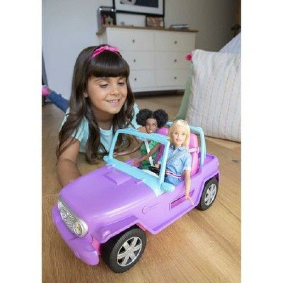 * Barbie Purple Jeep Vehicle