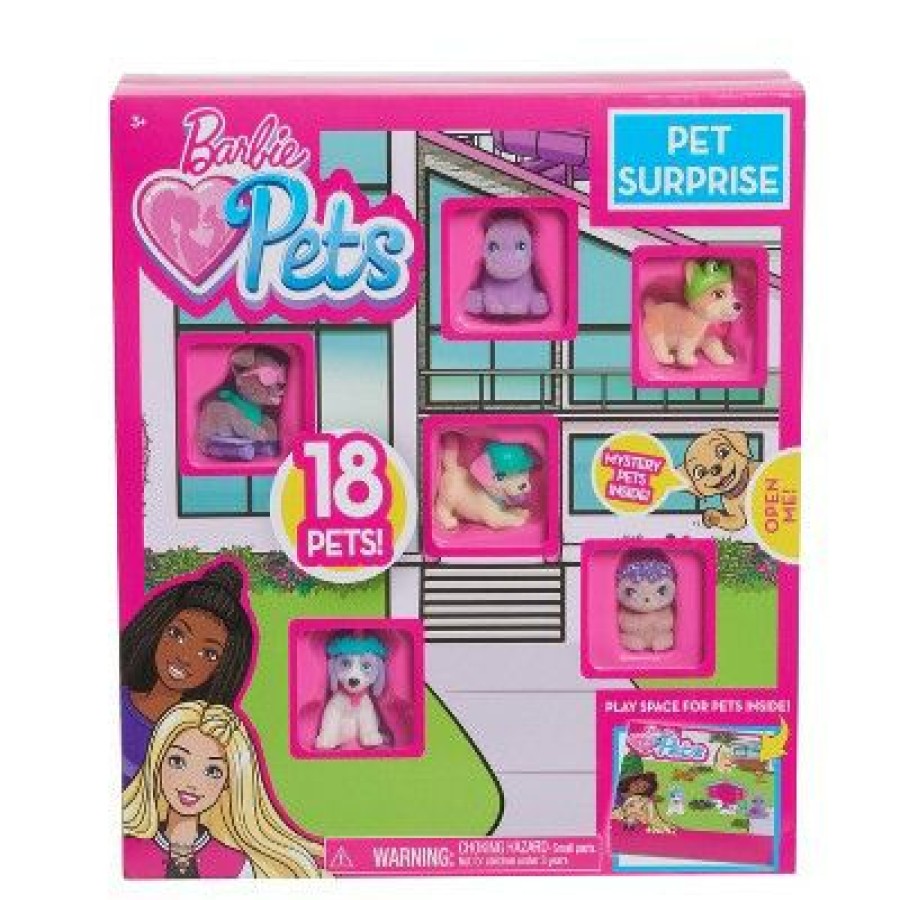 * Barbie Deluxe Pet Surprise Animal Figures