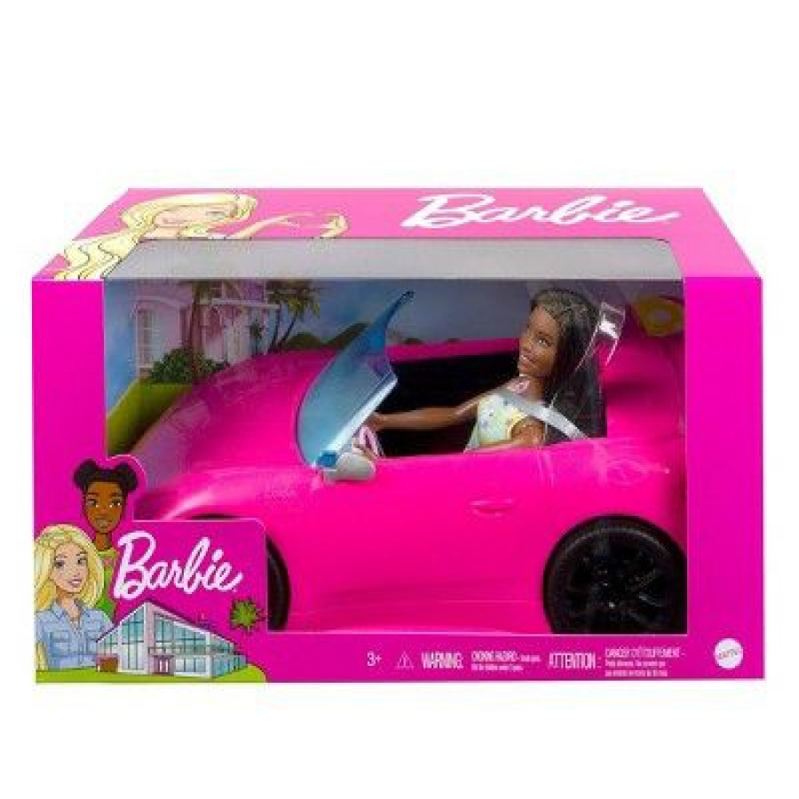 * Mattel Barbie Ave Doll & Convertible Brunette