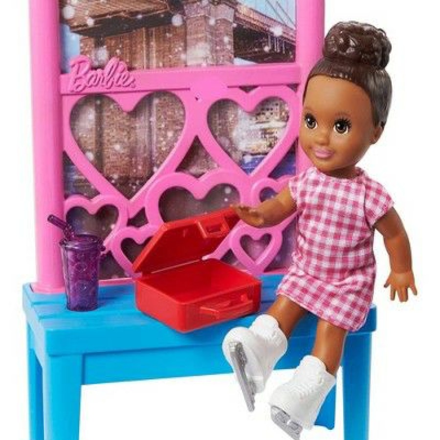 * Barbie "Brooklyn" Roberts Ice Skating Playset